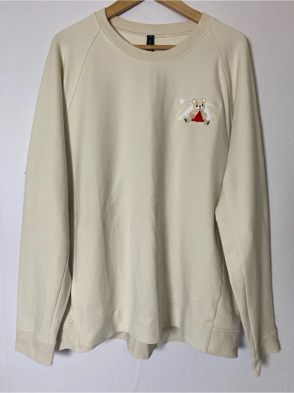 Lululemon City Sweat Jersey Sweatshirt Neutrals Cream Men's XXL - Picture 1 of 8